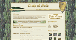 Desktop Screenshot of clothofgold.org